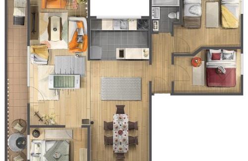 Kosancicev Venac Apartment | Roof Shelter City View Old Town Renovated