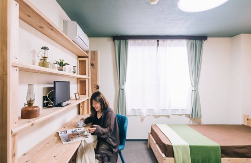 Mikawamachi Hotel | Room 203 Twin Room Free parking available/Arao Kumamoto