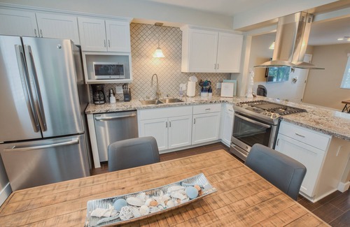 Downtown Apartment | Room for Everyone, Block from the Beach