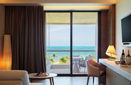 Punta Sam Hotel | Room w/Balcony facing the Sea in Tranquil Beachfront Resort w/Outdoor Pools