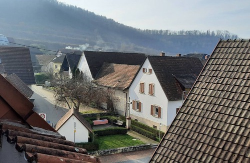 Achkarren Apartment | Room 'Zum Schlossberg' with Mountain View and Balcony