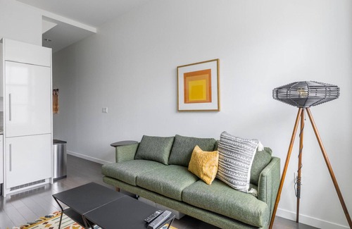 Leather District Apartment | Roomy Downtown Studio w/Gym & Laundry, nr Shopping, by Blueground
