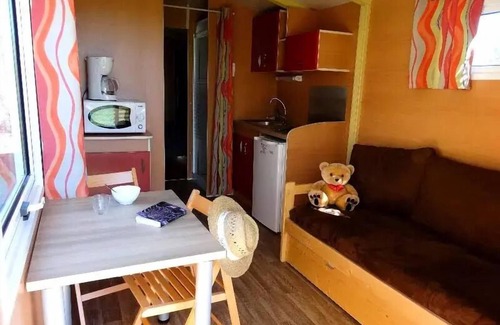 Esparron-de-Verdon Cabin | Roulotte 21m2 1 Schlafzimmer + Terrasse halbbedeckt 3 Personen