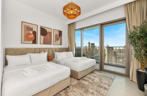 Za'abeel 2 Apartment | Royal Vista at Downtown Views II - Downtown Dubai City Views - Brand New Luxury 2BR Apartment