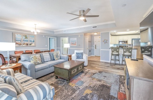 Arcadian Shores Condo | Royale Palms 1204 Elegant Oceanview w/Pool & Beach