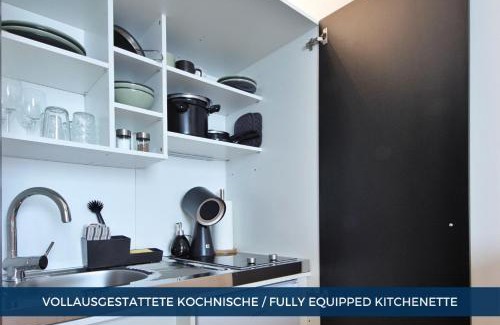 Herne Apartment | RtR Apartment Herne - Für bis zu 2 Personen - Voll ausgestattet - Zentrum - Smart TV - WIFI - Modern