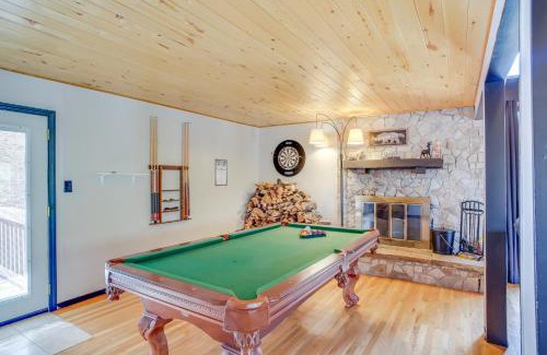 Ruidoso House | Ruidoso Cabin Retreat with Multi-Level Deck