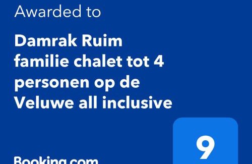Krachtighuizen Ski Chalet | Ruim familie chalet tot 4 personen op de Veluwe Bungalowpark De Kern - All inclusive
