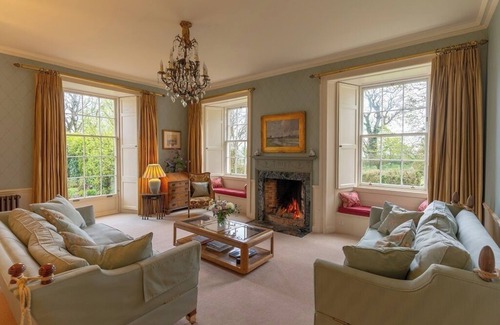 Craigie House | Rural Mansion Indoor Pool Tennis + Cottages, max 28 guests, near Troon/Prestwick