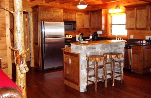Ellijay Cabin | Rushing Rapids, Fly Fishing, catch & release.just steps to the RIVER.