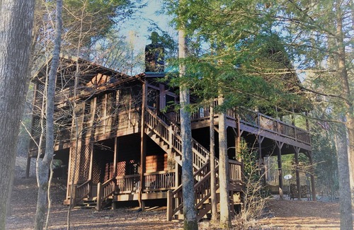 Ellijay Cabin | Rushing Rapids, Fly Fishing, catch & release.just steps to the RIVER.
