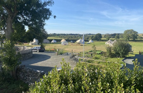 Dwyran RV Rental | Rustic 5m Bell Tent: Glamping Stay