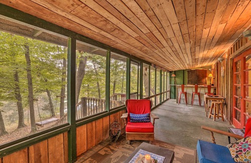 Burlington Cottage | Rustic Cabin in the Woods: 2-acre Fishing Pond!