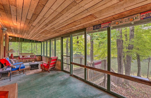Burlington Cottage | Rustic Cabin in the Woods: 2-acre Fishing Pond!