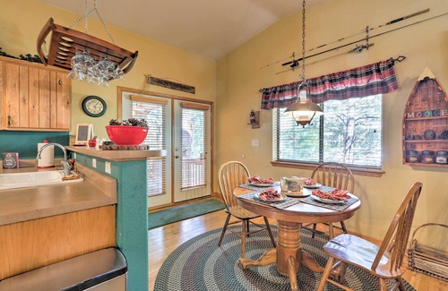 Ponderosa Trails Cabin | Rustic Cabin w/Deck ~ 4 Mi to Old Town Flagstaff!