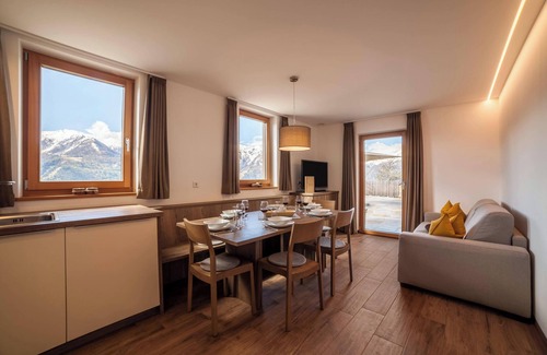 Castelbello-Ciardes Ski Chalet | Rustic Chalet Flatsch on Mountain Farm with Terrace