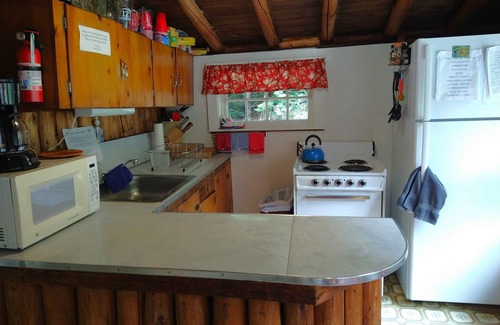 Dennysville Cottage | Rustic log cottage, River-view, Pet-friendly, Downeast Maine