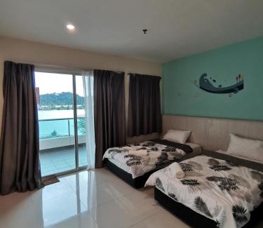 Lumut Apartment | Rustic one bedroom unit for 4pax by Jomy Management