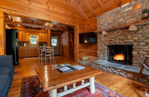 Brevard Cabin | Rustic Pines Cabin | Peaceful, Classic Cabin Near Brevard