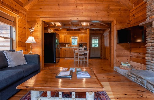 Brevard Cabin | Rustic Pines Cabin | Peaceful, Classic Cabin Near Brevard