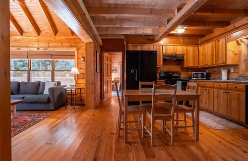Brevard Cabin | Rustic Pines Cabin | Peaceful, Classic Cabin Near Brevard
