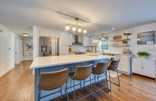 Rye House | Rye Coastal Retreat with Deck and Outdoor Dining
