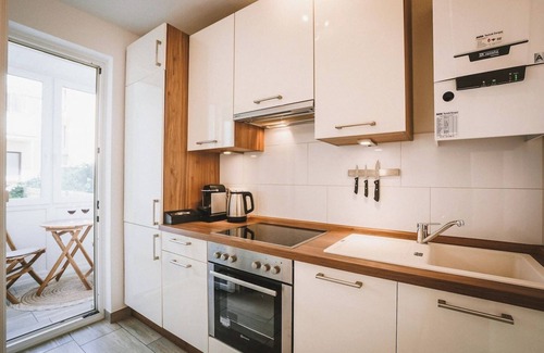 St Lorenz Apartment | Sadebo Apartments - terrace - 1,2km city center