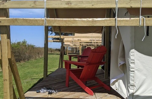 Northwest Harbor RV Rental | Safari Tent Glamping,S2-CedarPt, East Hampton, NY