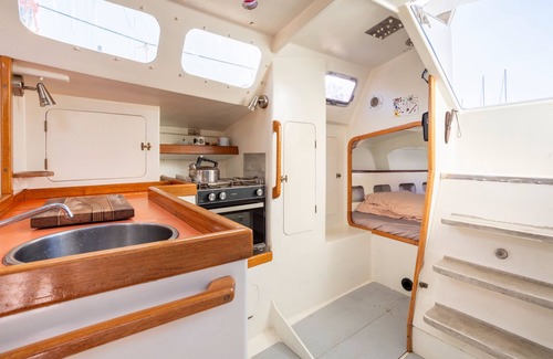 Douarnenez Boat Rental | Sailing Yacht 'Pyman - Le Chant Des Voiles' with Sea View and Private Terrace