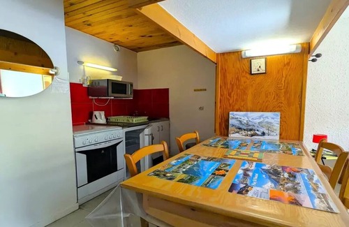 Puy-Saint-Vincent Apartment | Saint Roch Residence - Apartment T2 bright 4 people
