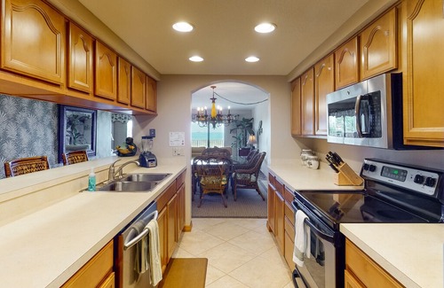 Cocoa Beach Condo | Sandcastles Unit 205: Spacious 3Br/2Bath Condo with Stunning Direct Ocean View!