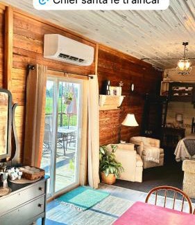 Hutchinson House | Santa Fe Boxcar #2 Renovated Train Car in the Country