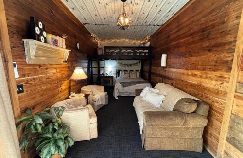 Hutchinson House | Santa Fe Boxcar #2 Renovated Train Car in the Country