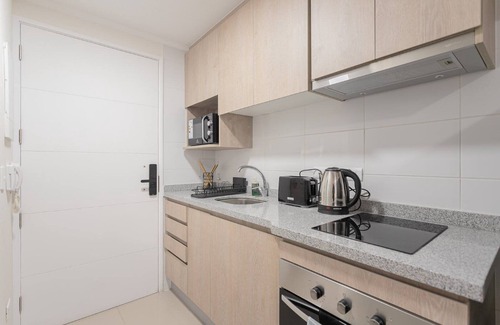 Downtown Santiago Apartment | Santa Lucia: Ideal Studio for Your Comfort