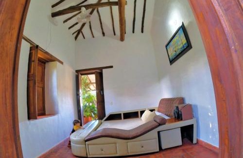 Barichara Hotel | Santa Monica Barichara-con piscina y parqueadero