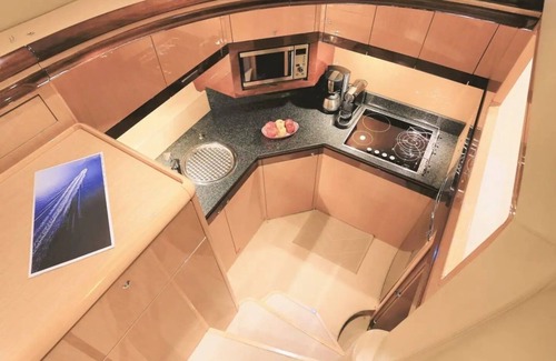 Oia Boat Rental | Santorini yacht - Yacht in Santorini - Ferretti 55 by Fantasia Villas