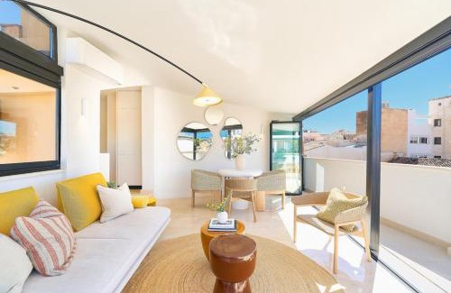 Centro Apartment | Santos 7 - bright 2-bedroom duplex apartment with two terraces