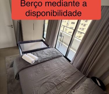 Ponta da Praia Apartment | Santos Comfort - Perto da Praia