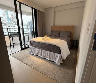 Ponta da Praia Apartment | Santos Comfort - Perto da Praia