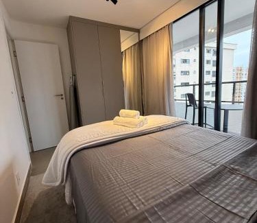 Ponta da Praia Apartment | Santos Comfort - Perto da Praia