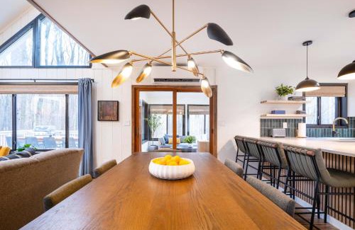 Gouldsboro House | Scandi Bliss Fall Colors, Lake & Game Room