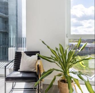Stratford Apartment | Scandi Style Flat in London with Private Terrace