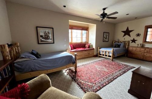 Cameron House | Scenic Creekside Lodge with Decks and Madison River Access near Yellowstone, Ennis Montana