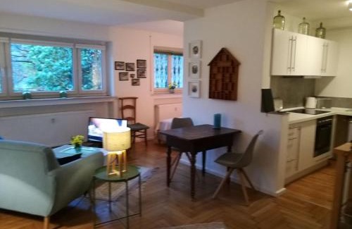 Baden-Baden Apartment | Schönes Appartement mit Gartenblick