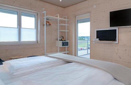 Dinkelsbuehl Hotel | Schlafzimmer - self Check-in
