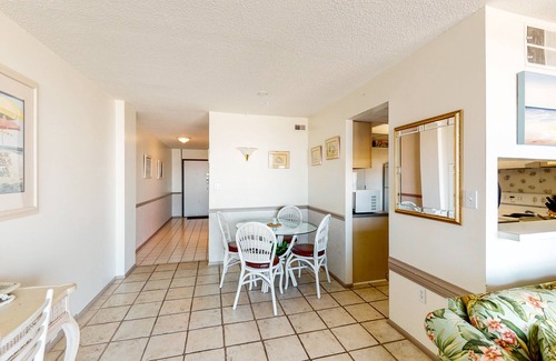 Bethany Beach Condo | Sea Colony 6th floor condo w/shared gym, basketball court - partial ocean view