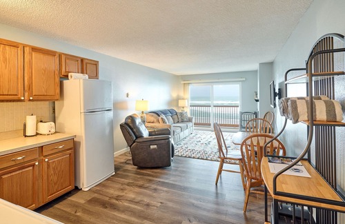 Lincoln City Condo | Sea the Waves - Unobstructed Ocean View! - Cozy with gas fireplace- Sparkling pool!