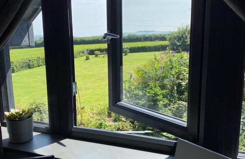 Dartmouth Apartment | Sea View Barn Apartment at Downton Lodge, Near Dittisham, Peaceful Rural Setting