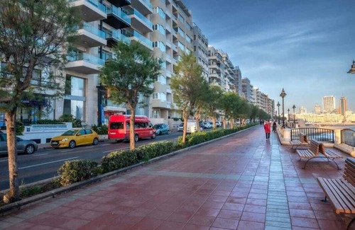 Gzira Apartment | Sea View Modern Apartment in Sliema Ferry