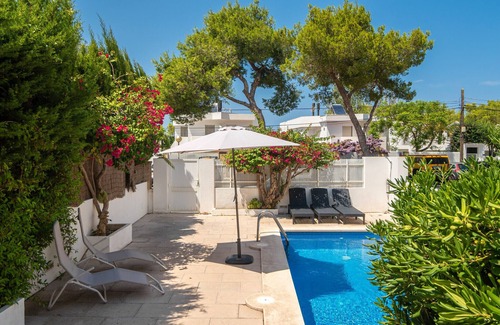 es Bacares Villa | Sea view villa with pool, only 20 metres to the beach of Barcares, Alcudia